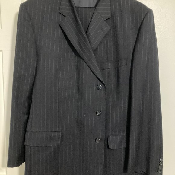 MEN'S PRIMO CLASSICO DORO NAVY PINSTRIPE SUIT